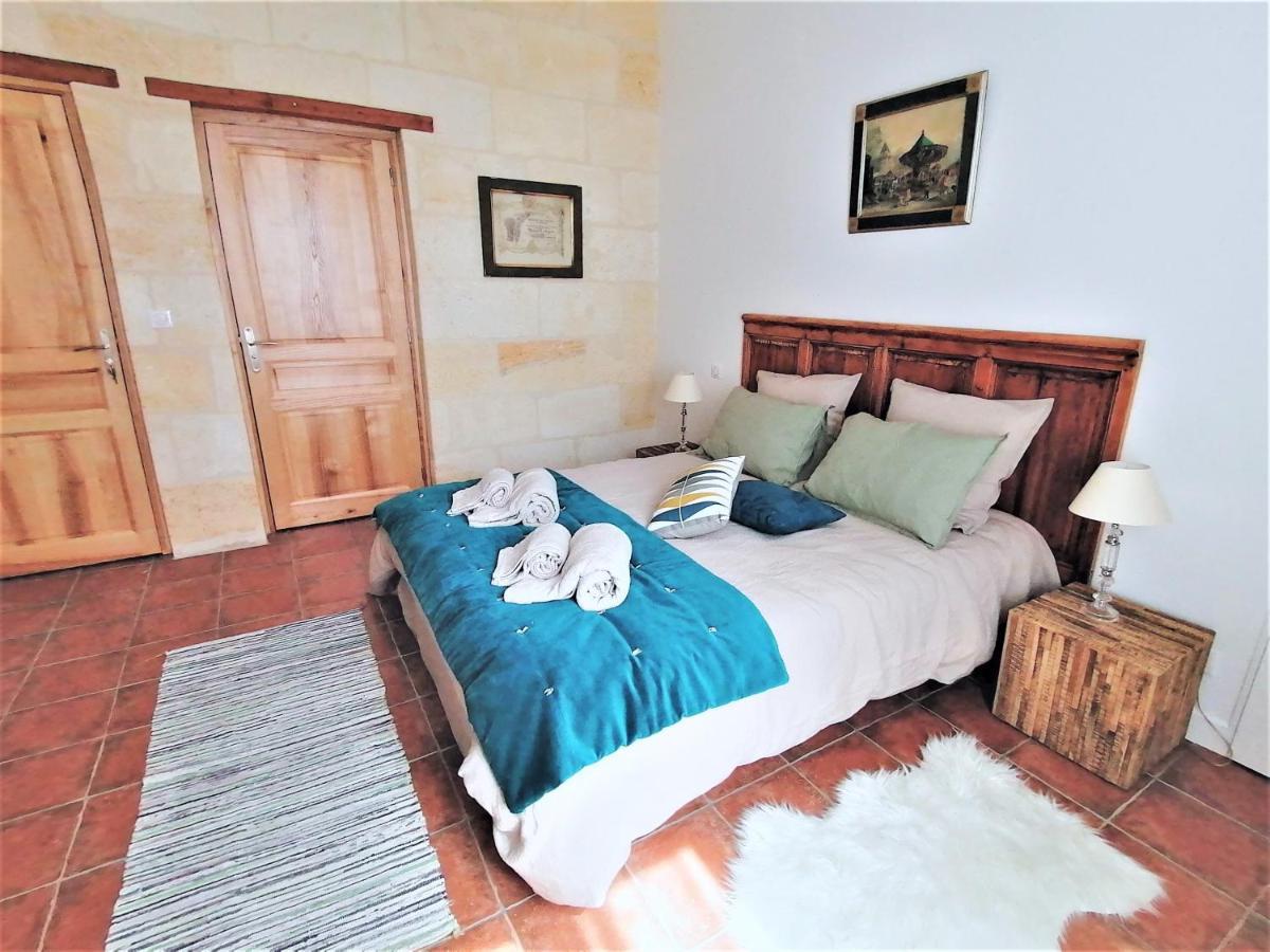 Guillac  Domaine De Gaia, Piscine, Petanque, Ping Pong, Proche Saint-Emilion B&B 외부 사진